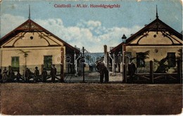 * T3 1916 Csízfürdő, Kúpele Cíz; M. Kir. Honvédgyógyház. Herskovits Mór Kiadása / Military Hospital (Rb) - Unclassified