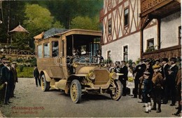 T2/T3 1917 Feketehegy-fürdő, Cernohorské Kúpele (Merény, Nálepkovo);  Autóbusz Megállóhely / Autobus Station (EK) - Non Classés