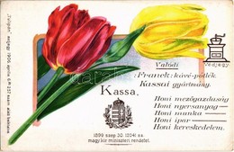 ** T2/T3 Kassa, Kosice; Franck Kávé-pótlék Tulipános Hazafias Reklámlapja. 'Tulipán' Szójegy Alatt 1906. április 6-án 25 - Ohne Zuordnung