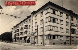 T2/T3 Kassa, Kosice; Fő Utca, Kávé üzlet, Hirdetőoszlop / Main Street With Coffee Shop And Advertising Column. Foto Pate - Unclassified