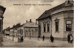 ** T1 Komárom, Komárnó; Tisztviselőtelep, Utca / Beamten Kolonie / Officers' Colony, Street - Zonder Classificatie