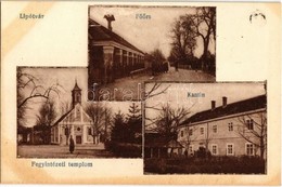 ** T1/T2 Lipótvár, Újvároska, Leopoldov; Főőrs, Fegyintézeti Templom, Kantin / Prison Buildings, Church, Canteen, Main G - Non Classés