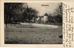 T2/T3 1912 Nyitraszeg, Chalmová; Besztercsény-kastély / Castle (EK) - Non Classés