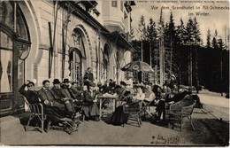 T2 1908 Ótátrafüred, Altschmecks, Stary Smokovec (Tátra, Tatry); Ejtőzés Télen A Nagy Szálloda Teraszán. Feitzinger Ede  - Unclassified