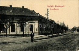T2 1910 Párkány, Stúrovo; Községháza. W.L. 4396. / Town Hall - Unclassified