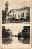* T3 1915 Pinc, Ipoly-Pinc, Pinciná; Ipoly Folyó, Kastély / Ipel River, Castle (Rb) - Unclassified