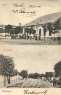 T3/T4 1910 Pozsonyvezekény, Vezekény, Vozokany; Iskola, Utca / School, Street (r) - Unclassified