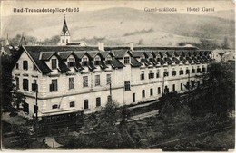 ** T2/T3 Trencsénteplic-fürdő, Kúpele Trencianske Teplice; Garni Szálloda  és Villamos / Hotel With Tram (EK) - Zonder Classificatie