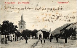 T2/T3 1910 Vágbeszterce, Povazská Bystrica (Tátra); Vág Völgye, Fő Tér, Templom, Szobor / Vah Valley, Main Square, Churc - Non Classés