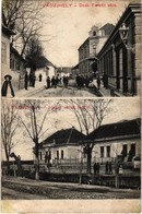 T3 1910 Vágújhely, Neustadt An Der Waag, Nové Mesto Nad Váhom; Deák Ferenc és Irtvány Utca / Street Views (r) - Non Classés