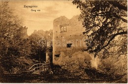 T2/T3 1911 Zayugróc, Ugrócváralja, Uhrovec; Öreg Vár / Old Castle (EK) - Zonder Classificatie