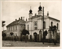 * T1/T2 Zólyom, Zvolen; Zsinagóga / Synagogue. Photo (non PC) (9,1 Cm X 7,1 Cm) - Zonder Classificatie