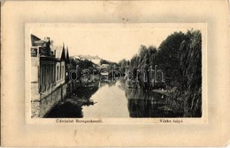 T2/T3 1915 Beregszász, Berehove; Vérke Folyó. W. L. Bp. 6093. 'Ideal' Kiadja Friedmann Móritz / Verke River Bank (EK) - Ohne Zuordnung