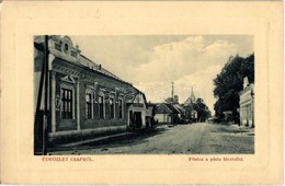 T2 1911 Csap, Chop; Fő Utca, Posta Hivatal, Krausz József Divatáruháza. W.L. Bp. 5675. Glück Imre Kiadása / Main Street, - Unclassified