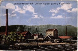 T2/T3 Nagybocskó, Velikij Bicskiv, Velykyy Bychkiv (Máramaros, Maramures); Klotild Vegyipari Gyár, Iparvasút, Fűrésztele - Non Classés