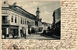 T2/T3 1901 Ungvár, Uzshorod, Uzhorod; Kishíd Utca, Mezei Gyula üzlete, Gyógyszertár. Kiadja Székely és Illés / Street Vi - Ohne Zuordnung