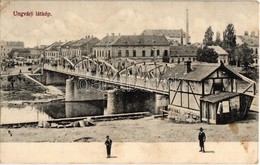 ** T2/T3 Ungvár, Uzshorod, Uzhorod; Híd. Székely és Illés Kiadása / Bridge  (fl) - Non Classés