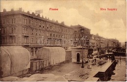* T1/T2 Fiume, Rijeka; Riva Szapáry, Grand Hotel Europe, Industrial Railway - Unclassified