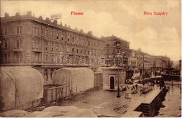 * T1/T2 Fiume, Rijeka; Riva Szapáry, Grand Hotel Europe, Industrial Railway - Non Classificati