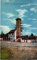 T2 1916 Vinkovce, Vinkovci; Tűzoltósági Torony / Vatrogasni Toranj / Firefighters' Tower - Unclassified