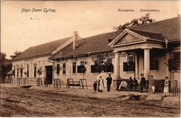 T2/T3 1912 Bégaszentgyörgy, Zitiste, Sveti-Jurat, Begej Sveti Durad; Községháza / Gemeindehaus / Town Hall (EK) - Ohne Zuordnung
