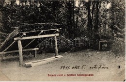 T2 Deliblát, Deliblato; Fácánetető A Delibláti Homokpusztán / Pheasant Feeder In Deliblato Sands - Non Classificati