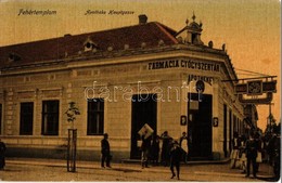 ** T1/T2 Fehértemplom, Ung. Weisskirchen, Bela Crkva; Fő Utca, Gyógyszertár / Apotheke / Farmacia / Pharmacy - Unclassified