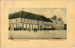 T2/T3 1913 Pancsova, Pancevo; M. Kir. Törvényszéki Palota. W. L. Bp. 952. / Court Palace (EK) - Non Classés