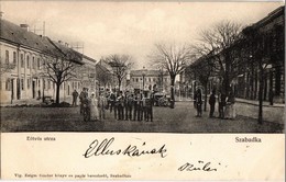 T2 1904 Szabadka, Subotica; Eötvös Utca. Vig. Zsigm. Sándor Kiadása / Street - Non Classés