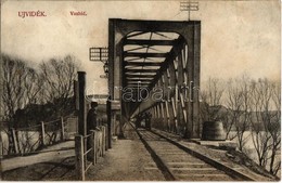 T2/T3 1913 Újvidék, Novi Sad; Vashíd, Vasúti Híd. Urbán Ignácz Kiadása / Railway Bridge (EK) - Unclassified