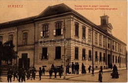 T2 1918 Versec, Vrsac, Werschetz; Községi Elemi és Polgári Leányiskola. W.L. (?) No. 584. / Gemeinde Elementar Und Mädch - Non Classés