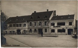 T2 1925 Feldbach, Andreas Kaufmann Gasthaus, Raimund Huber Fassbinder, Trummer Hotel Zur Post / Inn Of Andreas Kaufmann, - Ohne Zuordnung