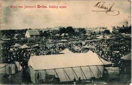 T2/T3 1903 Brcko, Brcka; Godisnji Sajam / Annual Fair, Market Vendors, Tents, Booths. M. Zeitler (EK) - Zonder Classificatie