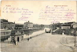 T2/T3 1915 Plzen, Pilsen; Bürgerliches Bräuhaus / Brewery (EK) - Non Classés