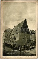 ** T2/T3 Praha, Prag, Prága; Altneusynagoge Vor Der Renovierung, Altneuschule / Synagogue And School Before The Renovati - Ohne Zuordnung
