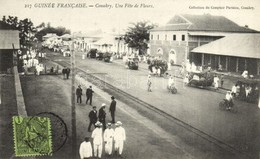 * T1/T2 Conakry, Guinée Francaise, Une Fete De Fleurs / Flower Festival - Zonder Classificatie