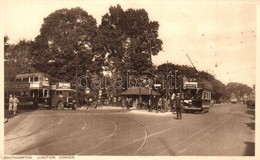 ** T1 Southampton, Junction Corner, Trams, Automobile, Policeman - Unclassified