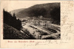 T2 1902 Bockau (Zwickau), Gruss Aus Schindler' Werk / Industrial Railway, Blue Colour Works - Unclassified