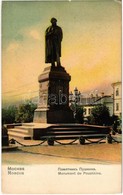 ** T2 Moscow, Moscou; Monument De Poushkine / Statue Of Alexander Pushkin - Unclassified