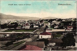 ** T2 Novorossiysk, Obshchiy Vid Goroda I Sobor / General View With The Cathedral - Ohne Zuordnung