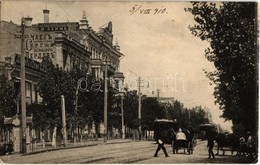 T2 1910 Rostov-na-Donu, Rostov-on-Don; Bolshaya Sadovaya Street With Tram. Scherer, Nabholz & Co. (EK) - Unclassified