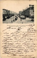 T2/T3 1897 (Vorläufer!) Sankt-Peterburg, Saint Petersburg, St. Petersbourg; Perspective De Nevsky, Gostini Dvor / Nevsky - Zonder Classificatie