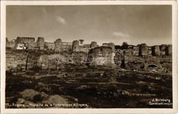 ** T1 Ankara, Angora; Muraille De La Fortresses / Fort Ruins. J. Weinberg Photo - Zonder Classificatie