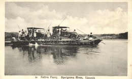 ** T1 Mpologoma (Mpolgoma) River, Native Ferry With Automobiles - Zonder Classificatie