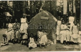 T2 Somali-Dorf, Stamm Essa / African Folklore From Somalia. Bayrische Gewerbeschau 1912 In München - Unclassified