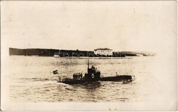 T2/T3 1917 Az Osztrák-Magyar Haditengerészet U-5 (U-V) Lake-típusú Tengeralattjárója Matrózokkal A Fedélzeten / K.u.K. K - Non Classificati