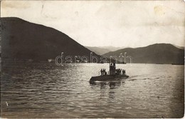 ** T2/T3 ~1916 Kotor, Cattaro; UB-11 Osztrák-magyar Tengeralattjáró / K.u.K. Kriegsmarine UB-11 Unterseeboot, U-boot / W - Zonder Classificatie