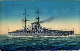 T2 1916 SMS Szent István K.u.K. Haditengerészet Tegetthoff-osztályú Csatahajója / K.u.K. Kriegsmarine, Warship. G. Costa - Ohne Zuordnung