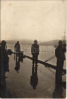 ** T2/T3 Tengeralattjáró A Vízfelszínen / WWI Austro-Hungarian K.u.K. Kriegsmarine Submarine On The Water Surface. Verla - Non Classés