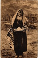 T2/T3 1916 Polnischer Jude Betet Für Den Sieg / Polish Jew Prays For Victory In WWI, Judaica (EK) - Unclassified